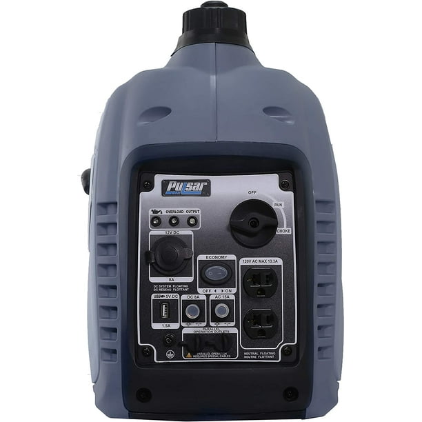Pulsar PG2300iS 2,300W Portable Gas-Powered Inverter Generator with USB Outlet & Parallel Capability CARB Compliant Pulsar PG2300iS 2,300W Portable Gas-Powered Inverter Generator with USB Outlet & Parallel Capability CARB Compliant